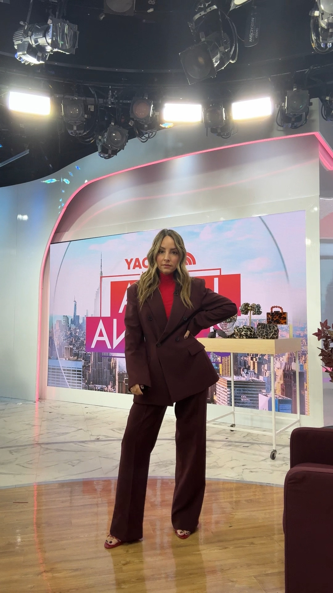 OOTD for my appearance on The TODAY Show ✨

Burgundy + Red is one of my favorite power color combos … it’s unexpected and perfect to usher in the season!

#LTKFindsUnder100 #LTKSeasonal #LTKOver40