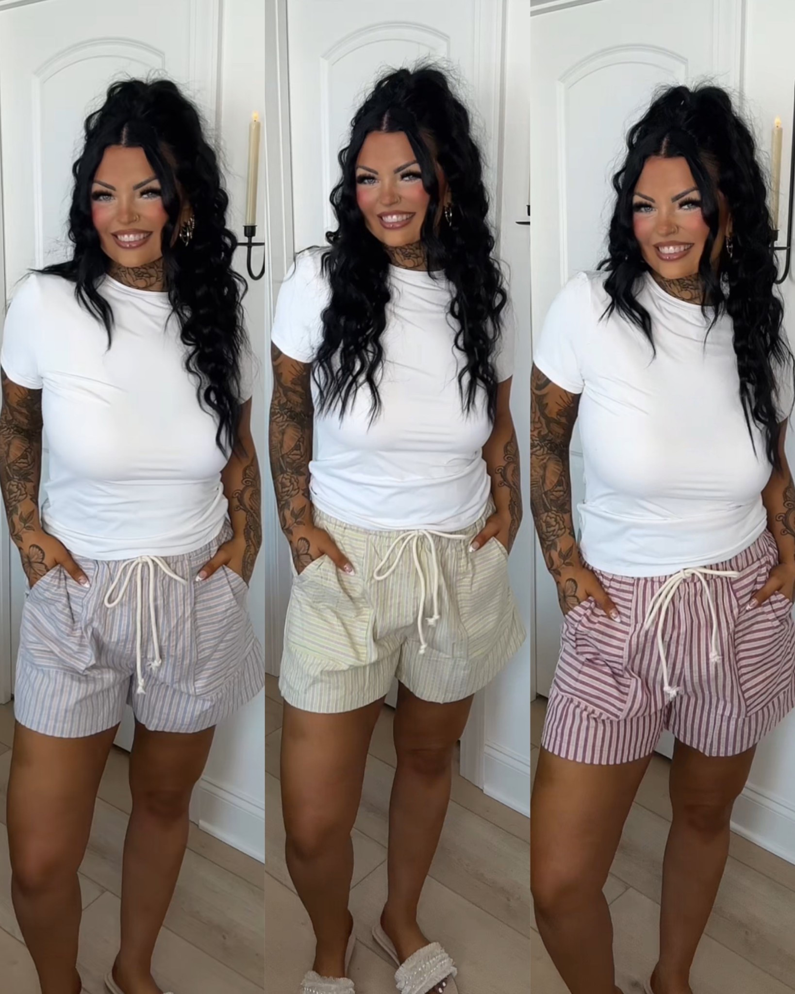 Size large in everything!! 