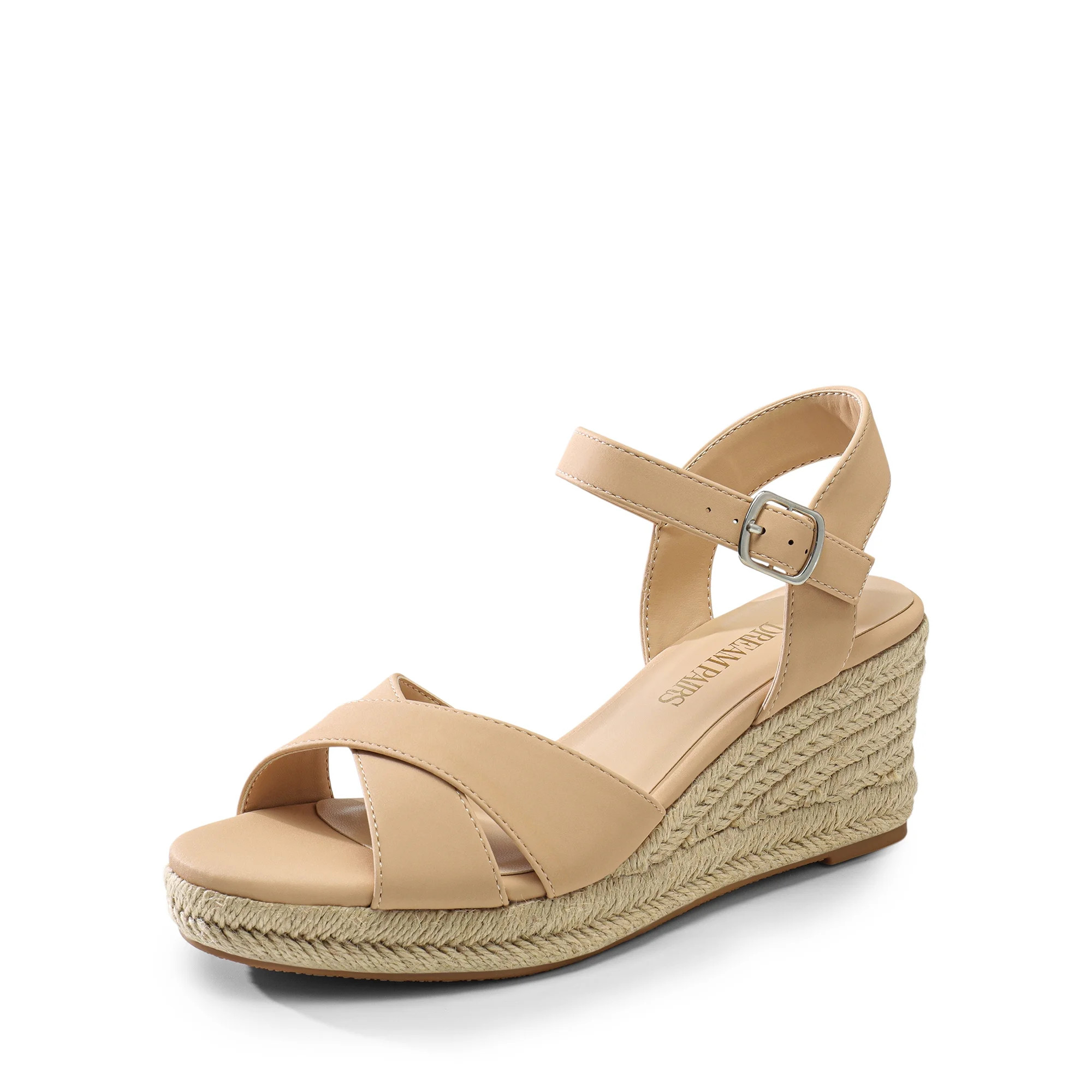 DREAM PAIRS Espadrille Dressy Wedge Sandals, Women's Platform Sandals Casual Summer, Comfortable ... | Walmart (US)