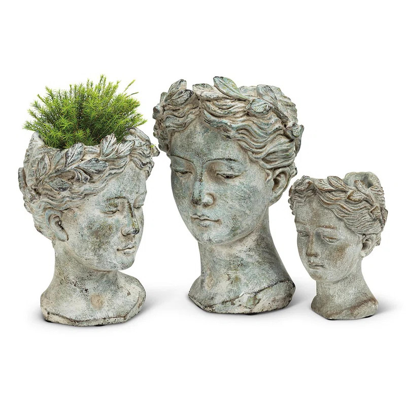 Lark Manor Emiliano Cement Statue Planter | Wayfair North America
