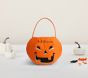 Pumpkin Glitter Halloween Treat Bag | Pottery Barn Kids