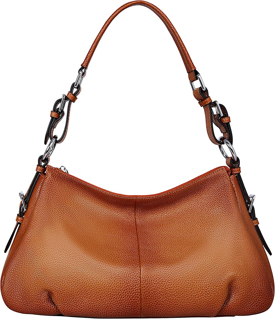 HESHE Purses for Women Leather Shoulder Bag Tote Top Handle Bag Ladies Handbags Satchel Purse Cro... | Amazon (US)