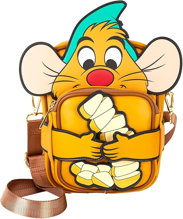 Loungefly Disney Cinderella 75th Anniversary Gus Crossbuddies Bag | Amazon (US)
