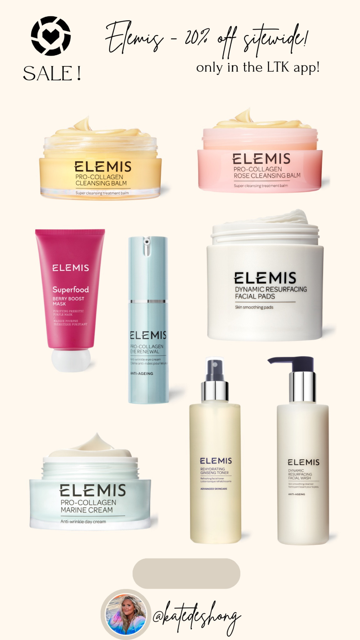 Elemis sale! 

#LTKSeasonal #LTKSale #LTKsalealert