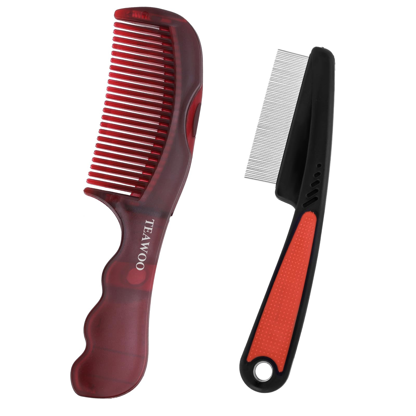 Patented Anti Dandruff Comb & Stainless Steel Fine Tooth Comb Kit, Dandruff Remover, Scalp Sweep ... | Amazon (US)