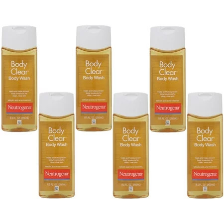 Neutrogena Body Clear Body Wash For Clean And Clear Skin - 8.5 Oz 6 Pack | Walmart (US)