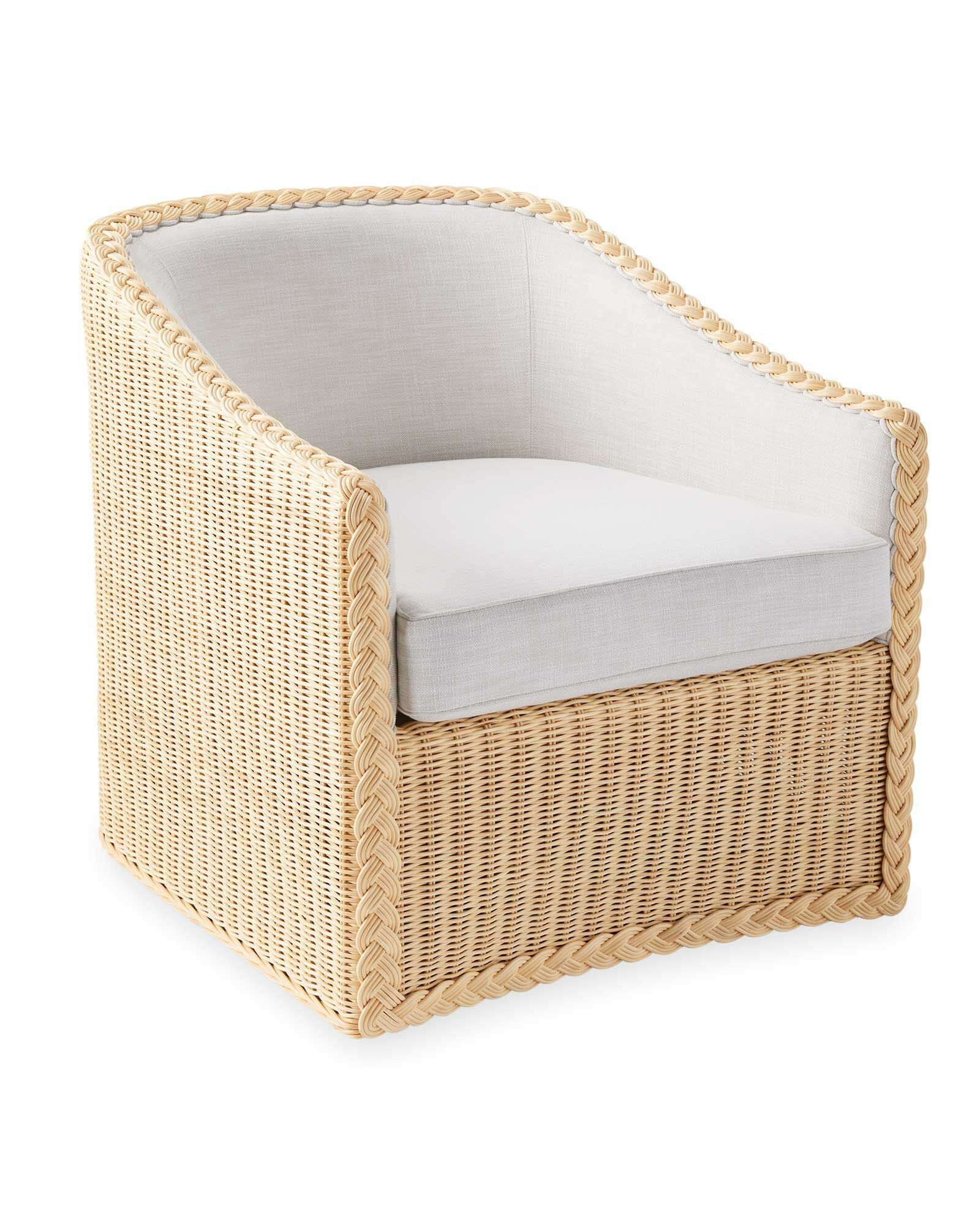 Yarmouth Swivel Chair | Serena and Lily