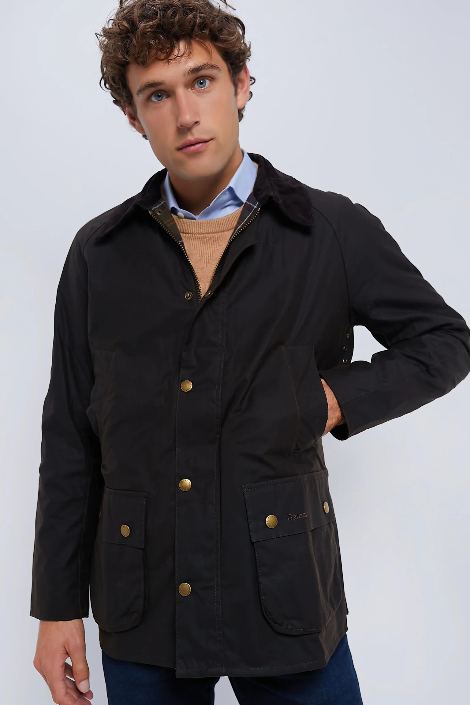 Olive Ashby Wax Jacket | Tuckernuck (US)
