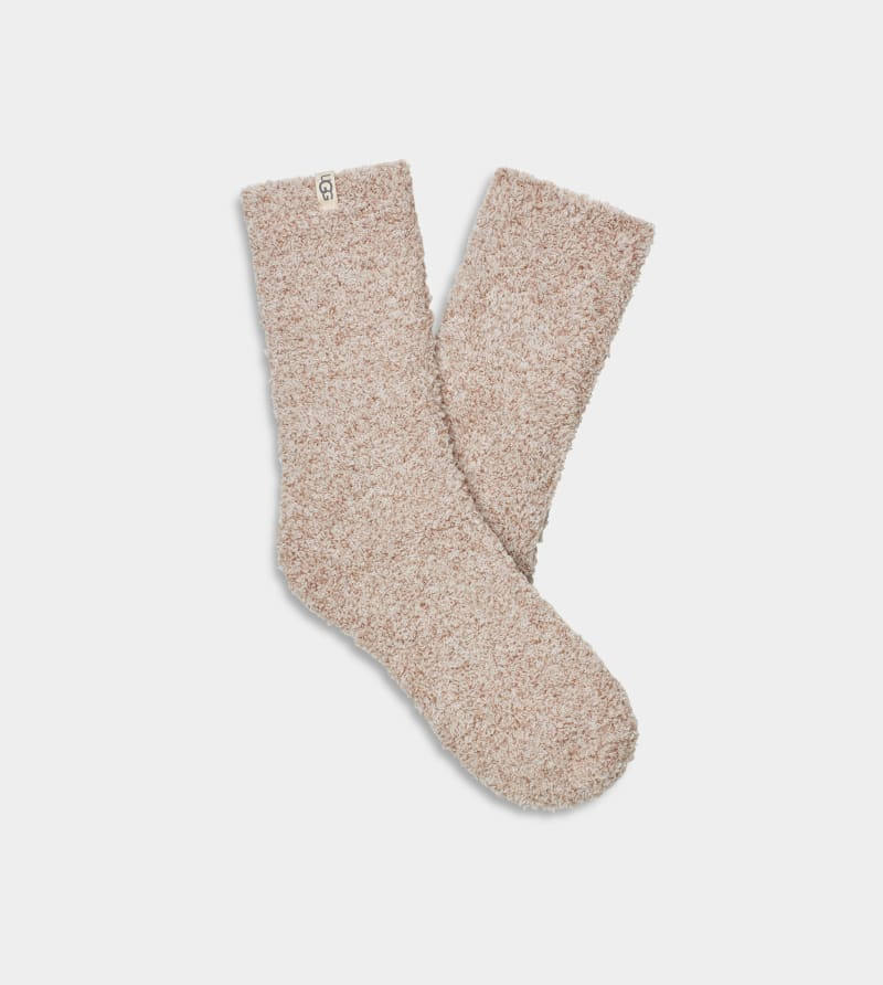 UGG® Women's Darcy Cozy Sock Polyester Blend/Recycled Materials in Cream | UGG (US)