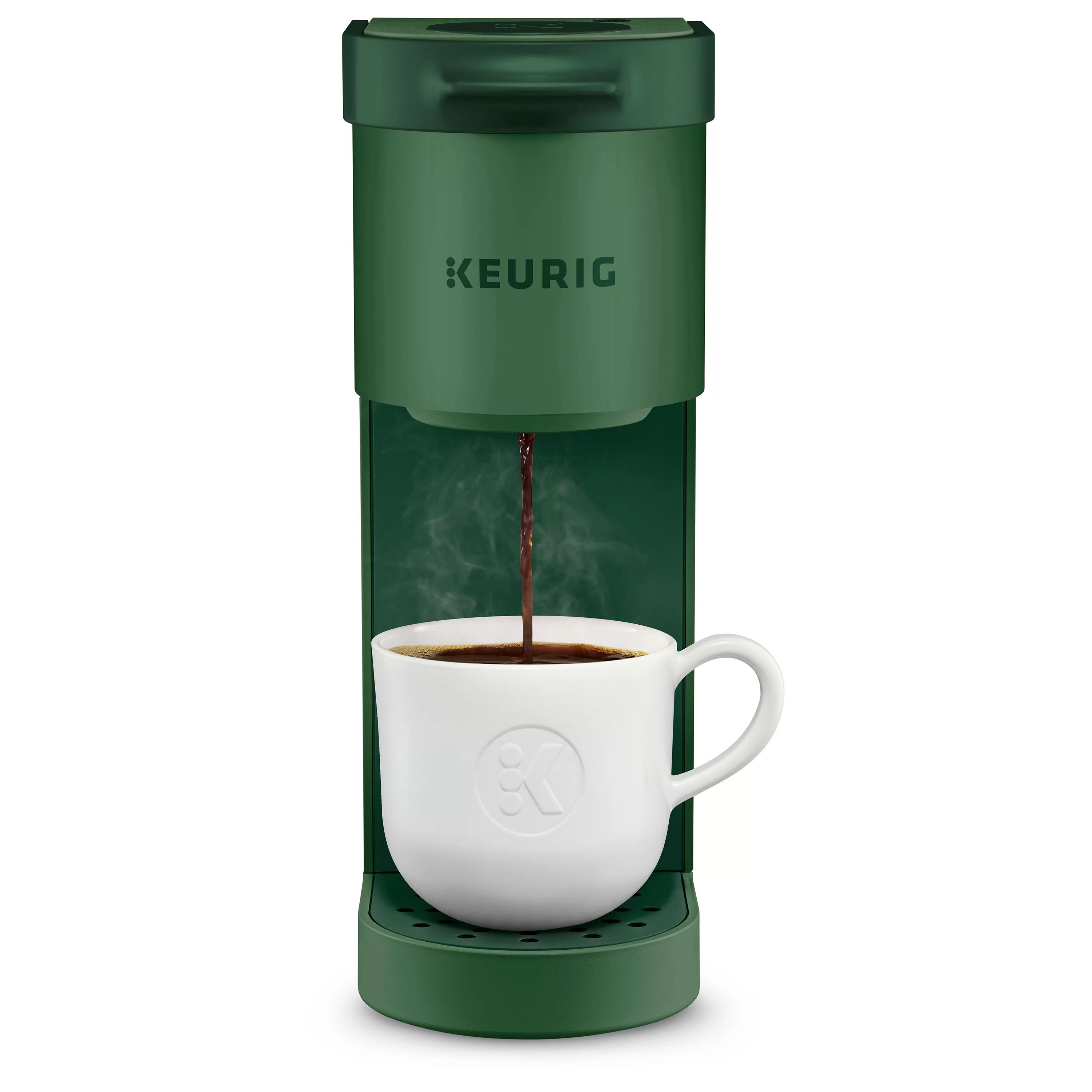 Keurig K-Mini Single Serve K-Cup Pod Coffee Maker, Evergreen | Walmart (US)