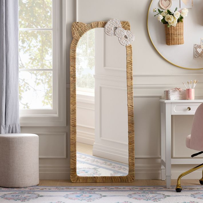 Hello Kitty® Heritage Shaped Floor Mirror (24"x60") | Pottery Barn Teen