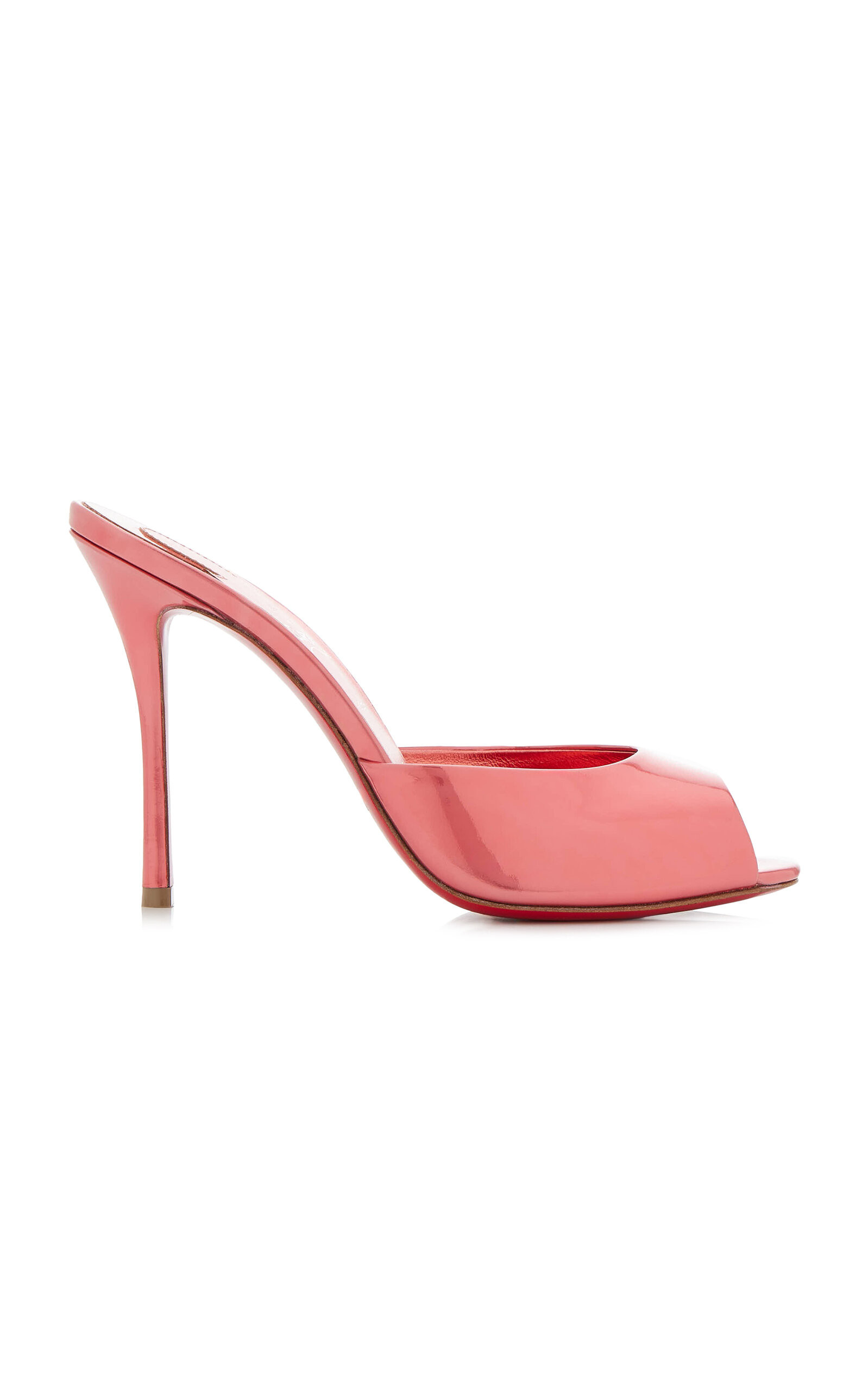 Christian Louboutin Me Dolly 100mm Leather Sandals - Moda Operandi | Moda Operandi (Global)