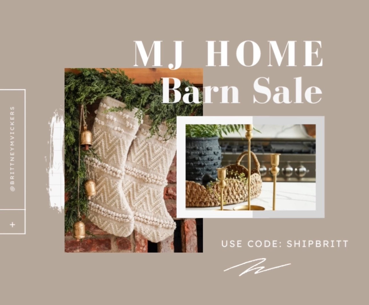 Mark your calendars Ladies! For one weekend only, shop the MJHome Virtual Tent Sale Collection and save big! The sale will start Friday at 12:00, EST. Here is what you can expect:

✨ 30–50% OFF discontinued styles
✨ Extra 10% OFF orders $75+
✨ Extra 20% OFF orders $149+
✨ Free shipping on $149+ orders

Quantities are limited and once these pieces are gone, they’re gone for good.

Please use my Affiliate link below to order. Save on shipping with code: SHIPBRITT

https://mjhomedecor.com?sca_ref=9360670.lreR2w7ZvOBchB

Trust me you DON’T want to miss this! #sale #mjhome #barnsale #homedecor #clearance

#LTKSaleAlert #LTKHome #LTKFindsUnder50