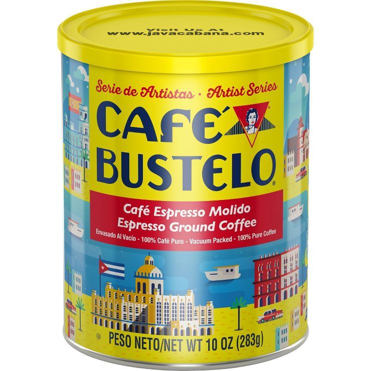 Café Bustelo Espresso Dark Roast Ground Coffee - 10oz | Target