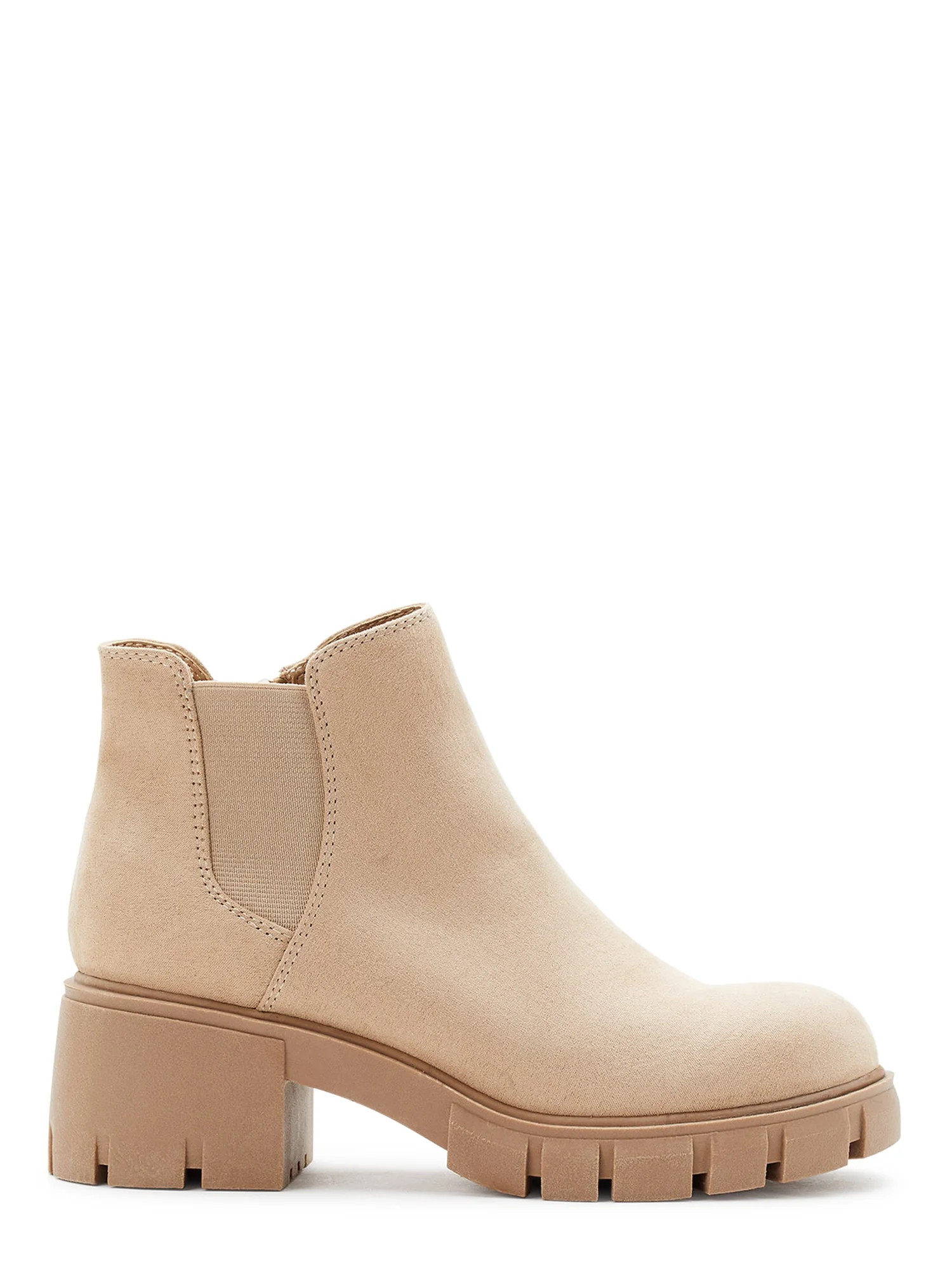 Madden NYC Women's Lug Sole Chelsea Booties - Walmart.com | Walmart (US)