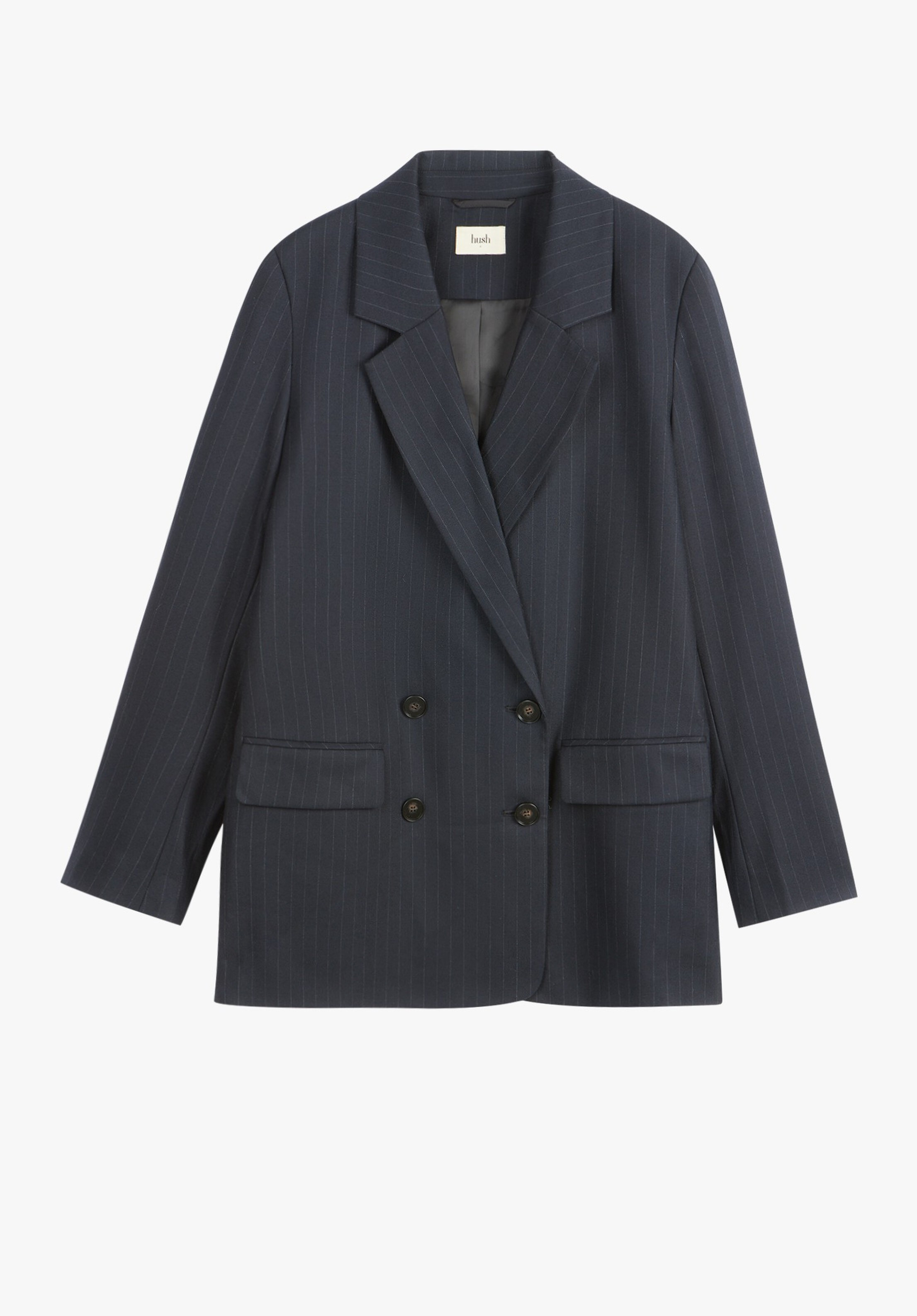 Double Breasted Pinstripe Blazer | Hush UK