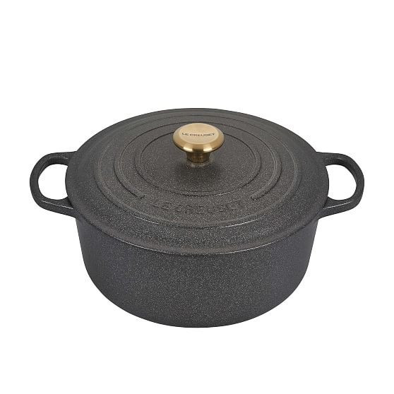 Le Creuset Round Dutch Oven, Stone, 7.25 qt. | West Elm (US)