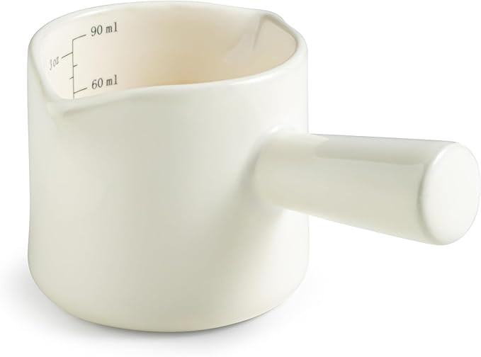 Espresso Measuring Cup, Ceramic Espresso Cup Double Spouts Expresso Shots Cup | Amazon (US)