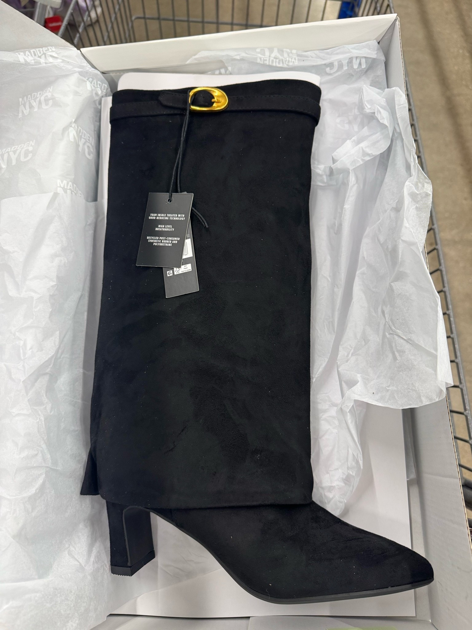 Walmart✨ Madden NYC Women's Fold Over Faux Suede Buckle Boots

#LTKootd #LTKWorkwear #LTKSeasonal