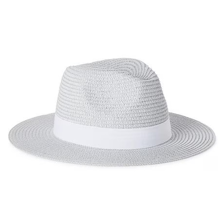Time and Tru Women's Straw Panama Hat, One Size | Walmart (CA)