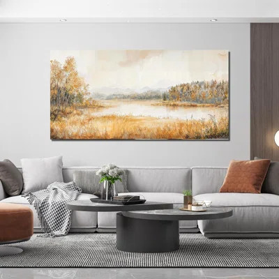 Canvas Wall Art Decor Large Wall Art Pictures For Living Room Coastal Landscape Wall Art Prints Art Work For Wall Decorations Artwork For Walls Bedroo | Wayfair North America