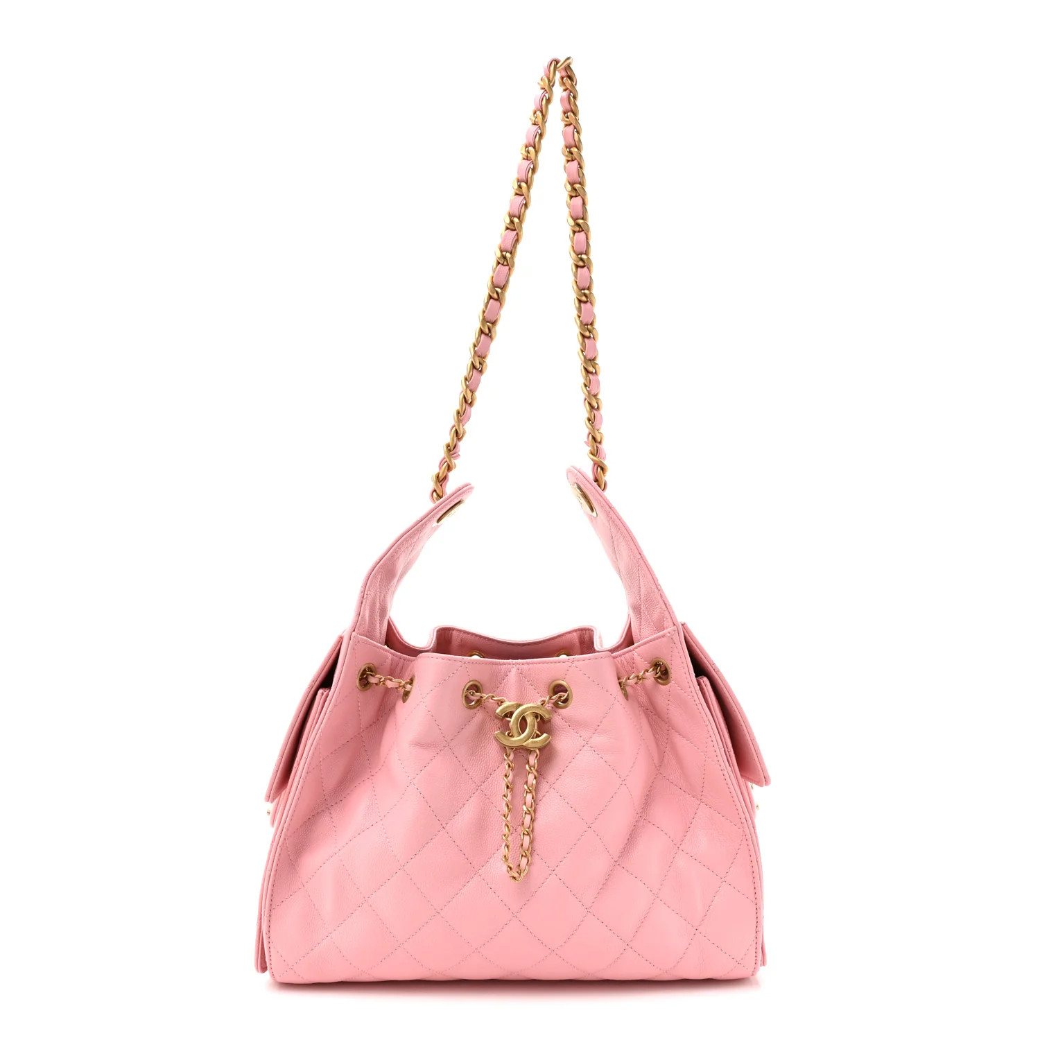 Chanel Caviar Quilted Small Chanel 25 Handbag Light Pink 1906401 | FASHIONPHILE (US)