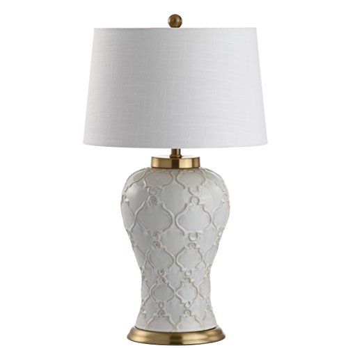 JONATHAN Y JYL4024A Arthur 29" Ceramic LED Table Lamp Traditional Transitional Bedside Desk Nightsta | Amazon (US)