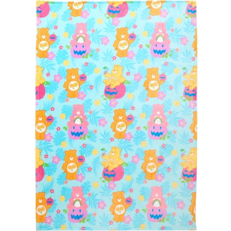 Care Bears Summerween Silky Soft Plush Oversized Throw Blanket, 50 x 70 | Walmart (US)
