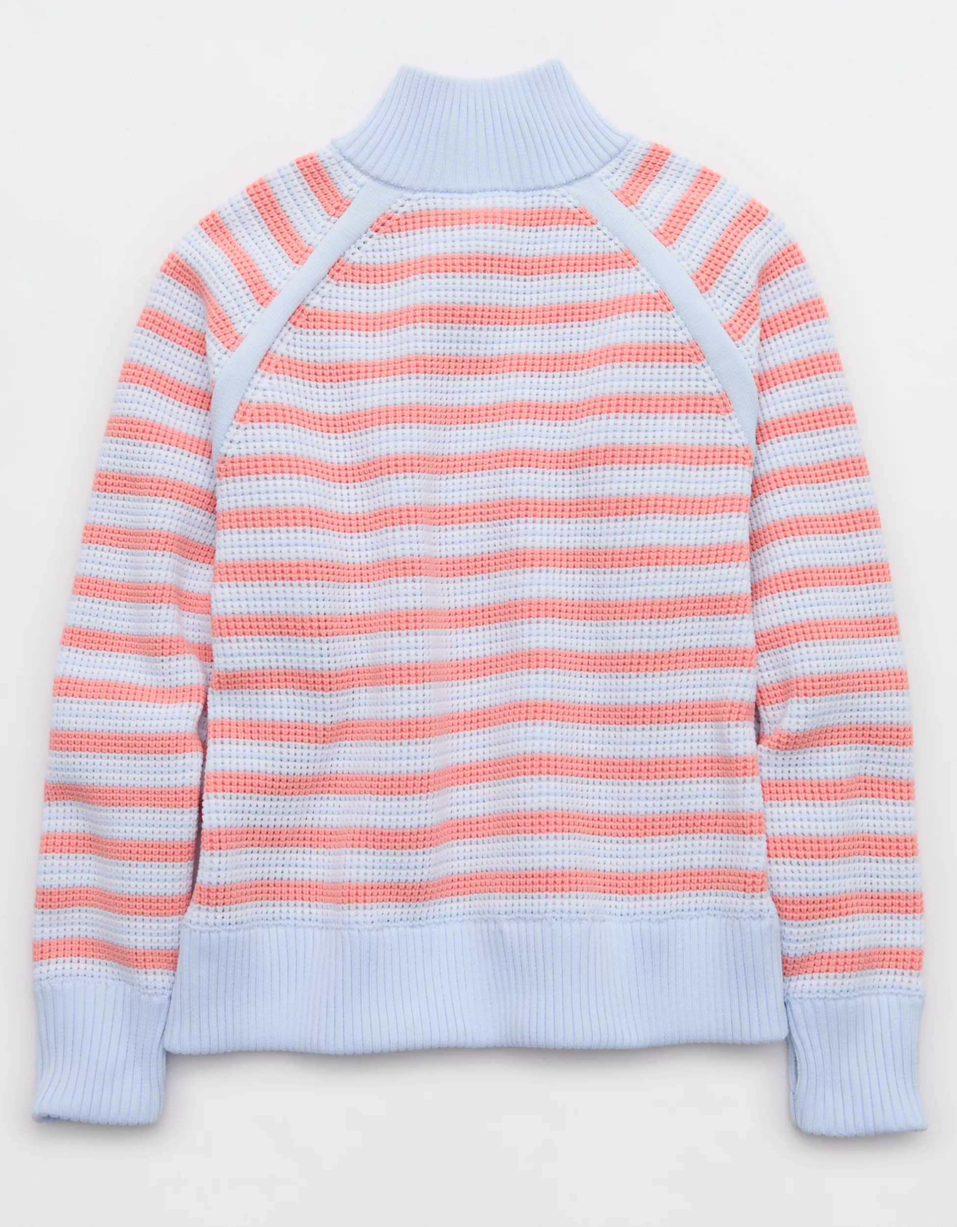 OFFLINE By Aerie Cool Down Quarter Zip Waffle Sweater | Aerie