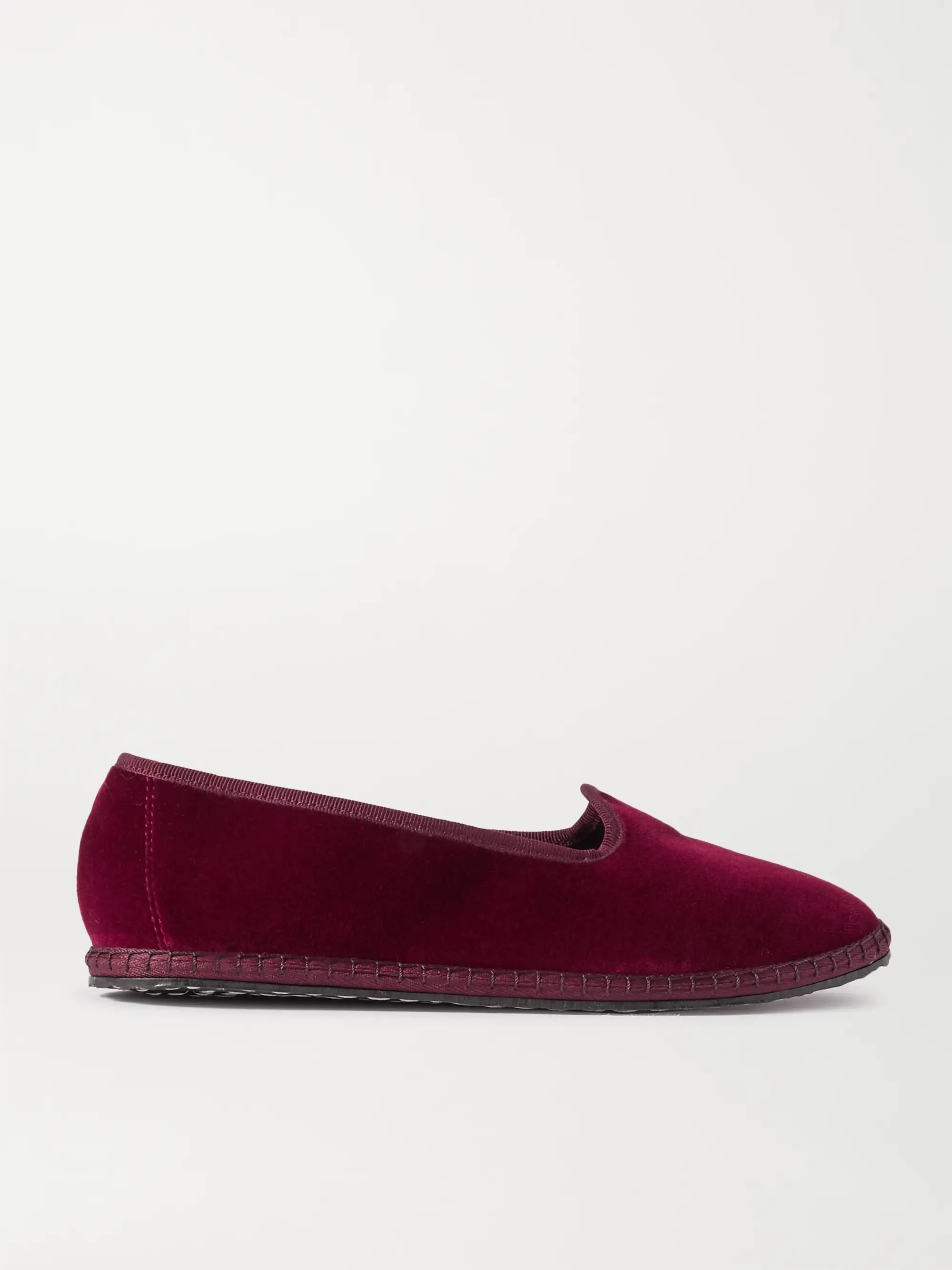 Velvet slippers | NET-A-PORTER (US)