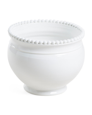 13x16.5in Dot Edge Ceramic Planter | Marshalls