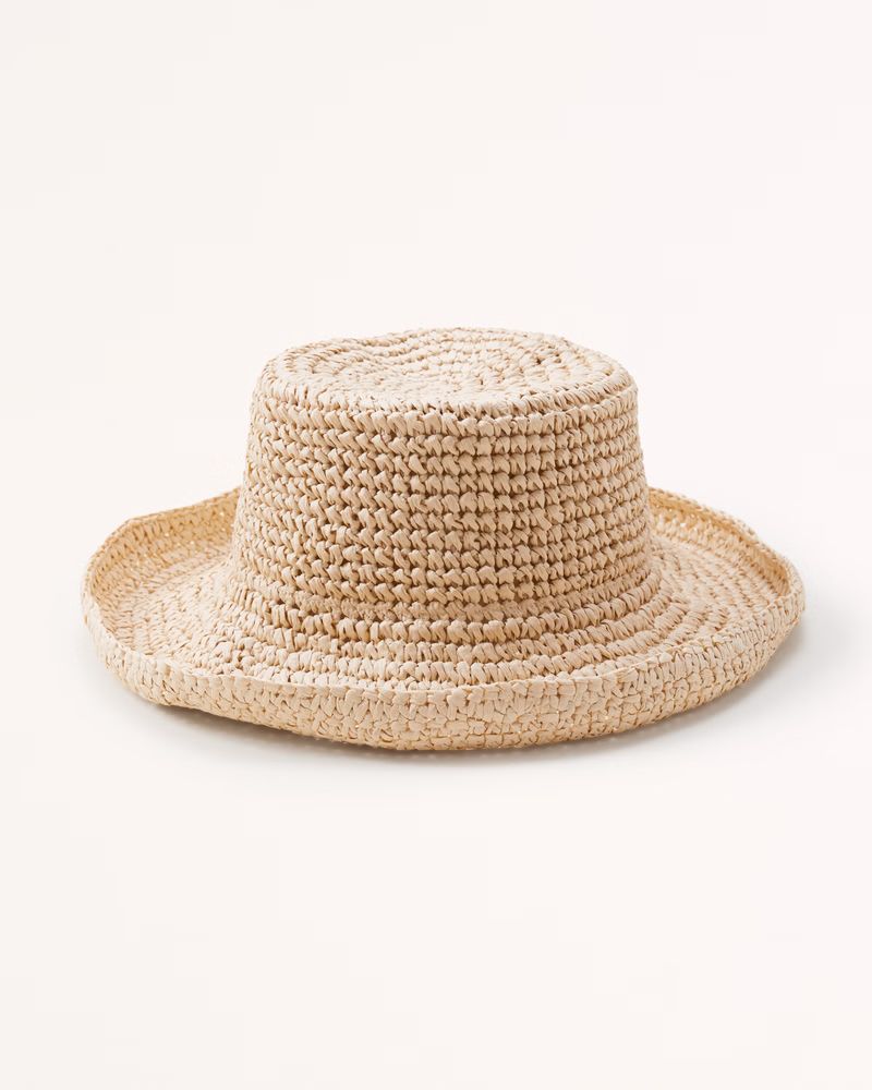 Women's Wire Brim Packable Bucket Hat | Women's Accessories | Abercrombie.com | Abercrombie & Fitch (US)