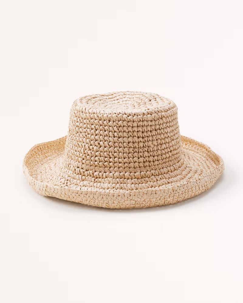 Wire Brim Packable Bucket Hat | Abercrombie & Fitch (US)