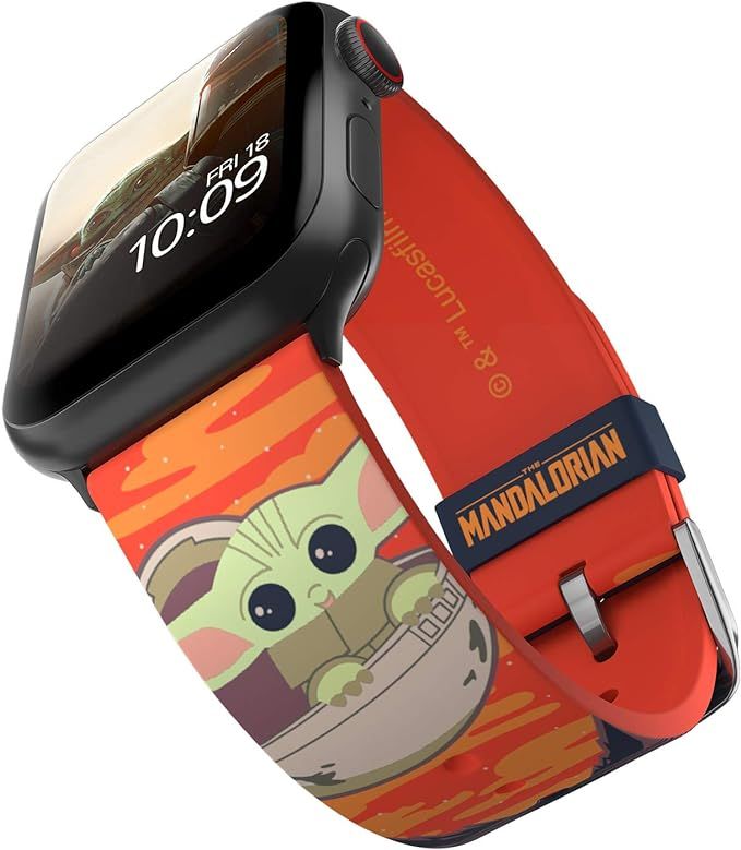 Star Wars: The Mandalorian - The Child Bounty Smartwatch Band - Officially Licensed, Compatible w... | Amazon (US)