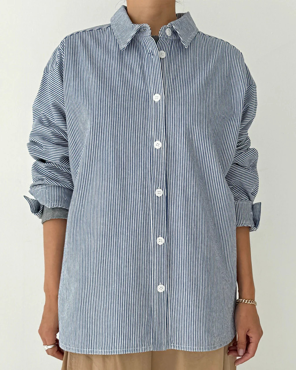 Owen Shirt - Blue Stripe | ban.do
