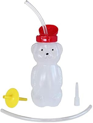 ARK's Bear Bottle Kit to Teach Straw Drinking - Includes Unique Valve & Mouthpiece | Amazon (US)