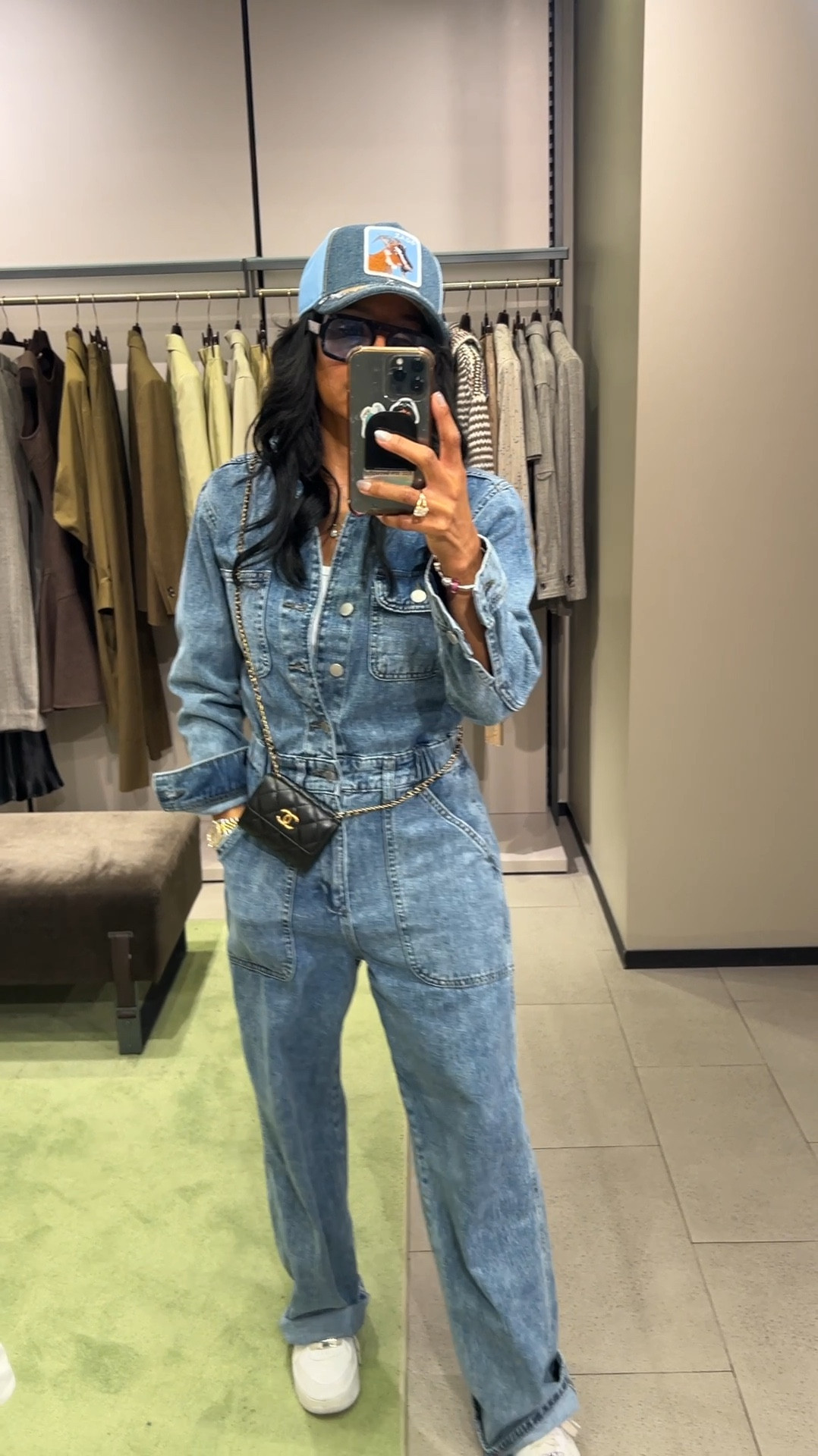 Denim never goes  out of style.
#denim #chanel #nike

#LTKNYFW #LTKU #LTKOver40