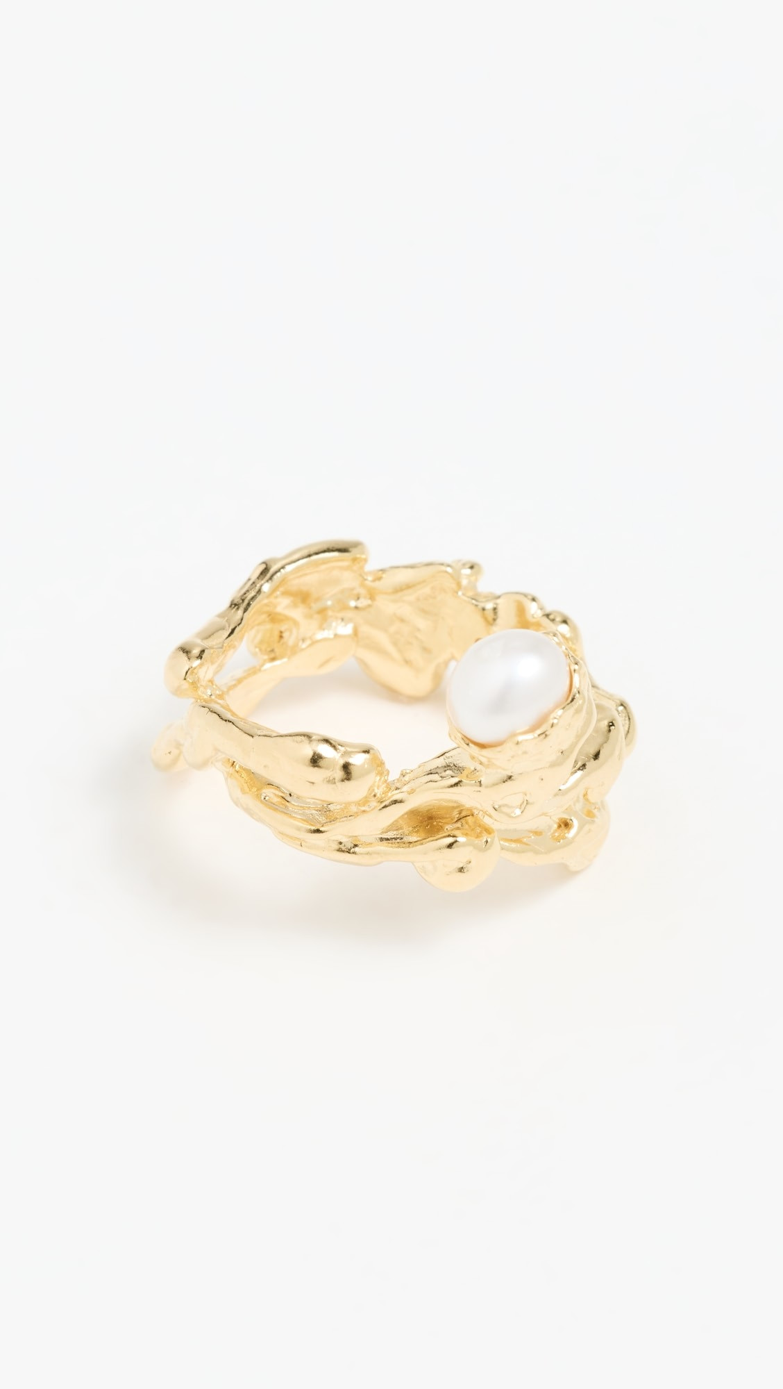The Statement Pearl Small Ring | Shopbop