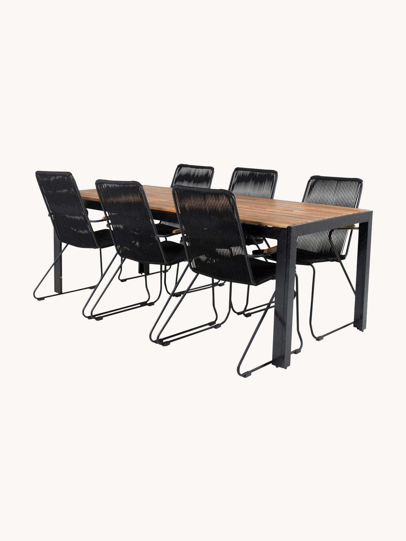 Set de comedor para exterior Bois, 7 pzas. | Westwing EU