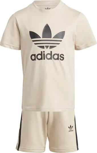 Kids' Adicolor Graphic T-Shirt & French Terry Shorts Set | Nordstrom