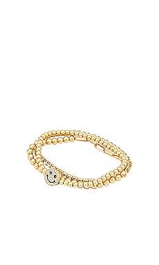 8 Other Reasons Smiley Bracelet in Gold from Revolve.com | Revolve Clothing (Global)