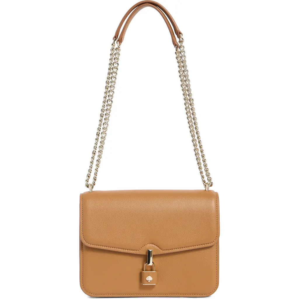 Kate Spade New York locket small grain leather shoulder bag in Bungalow at Nordstrom Rack | Nordstrom Rack