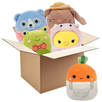 Squishmallows 5" Easter Mystery Box Plush 5 Pack - Jazwares Plush -Bunnies, Chicks, Frogs & More - Collectible Mini Stuffed Animal Toy - Gift for Kids | Target