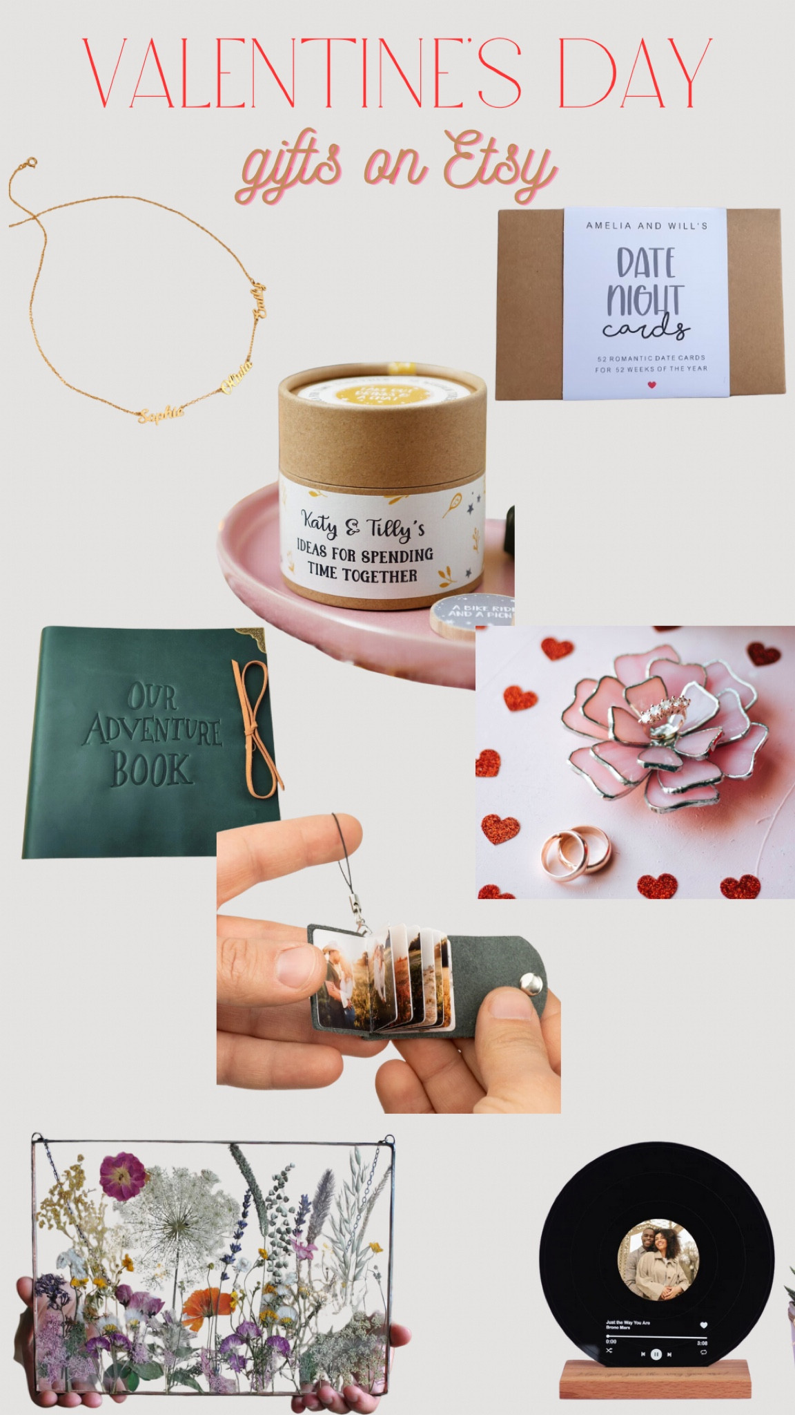 The perfect Valentine’s Day gifts are on Etsy! Customizable gifts, personal gifts, gifts for your guy or your girl. Start shopping now to make sure it arrives in time, I am! 

#LTKFindsUnder100 #LTKWatchNow