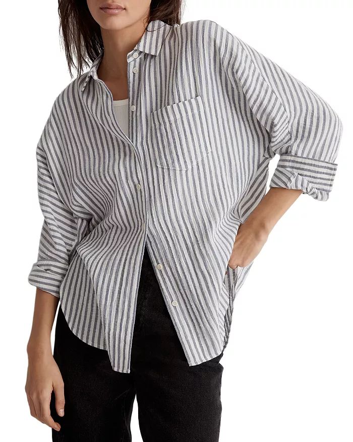 Dolman Sleeve Striped Shirt | Bloomingdale's (US)
