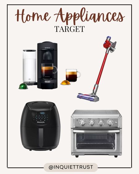 Make sure to check out Target for your home appliance needs! 
#targetfinds #targetpicks #homefinds #homemusthaves

#LTKhome #LTKFind