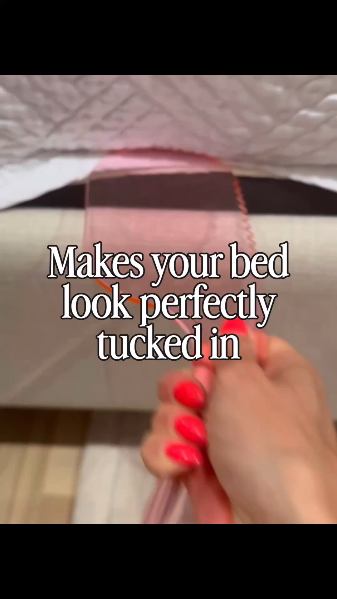 This bed Tucker is a lifesaver it tucks hour bed in perfectly

#LTKHome