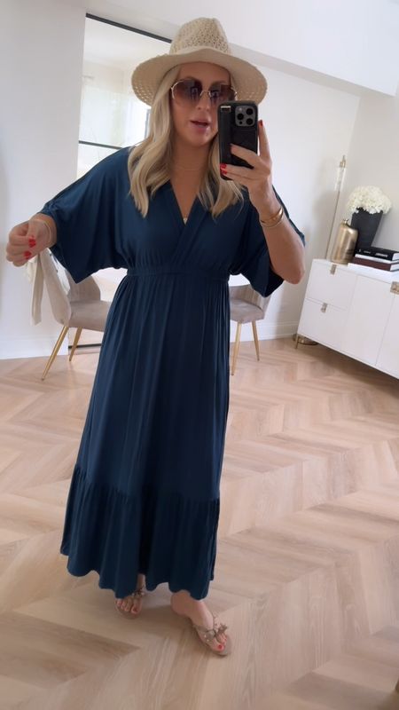 Amazon maxi dress! A great quality! FP look for less!!! 
I did small.

Maxi dress. Dress. Summer dress. Blue dress.



#LTKSeasonal #LTKFindsUnder50 #LTKStyleTip