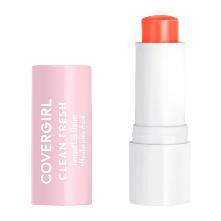 COVERGIRL Clean Fresh Tinted Lip Balm, 200 Made For Peach, 0.14 oz | Walmart (US)
