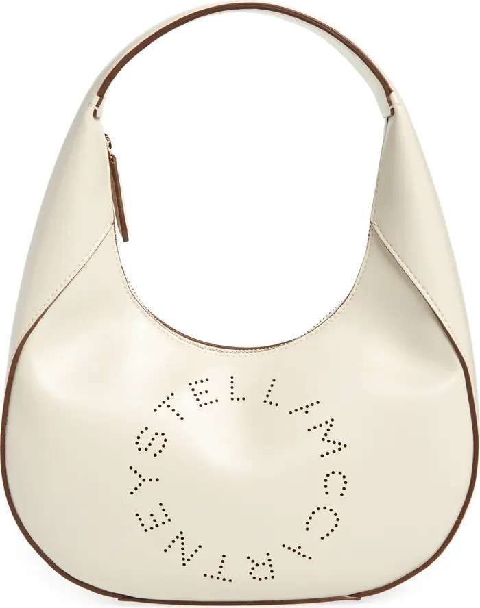 Stella McCartney Small Logo Alter Faux Leather Hobo Bag | Nordstrom | Nordstrom